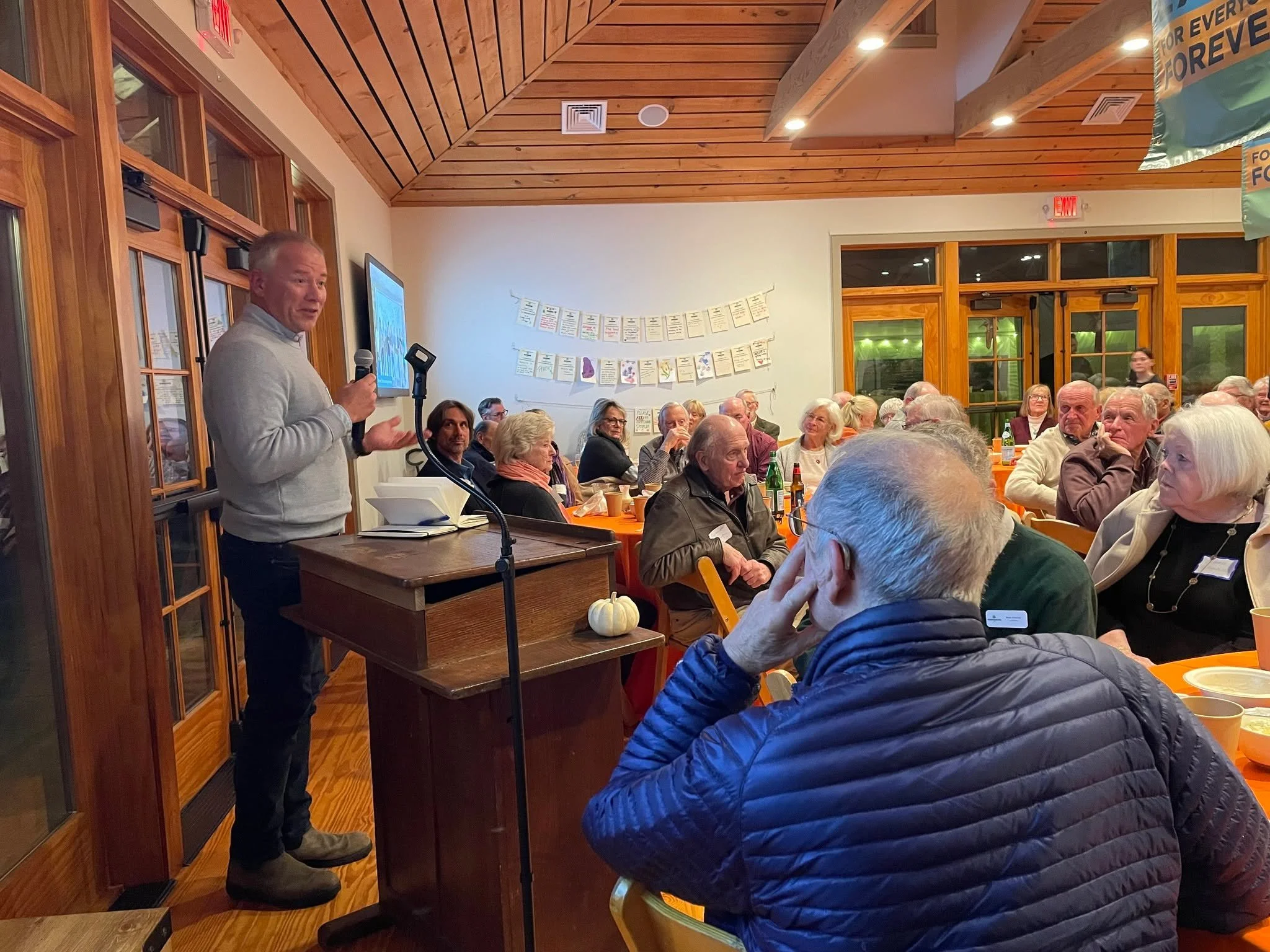 &ldquo;What is in our agency to make a difference today? ... What Wildlands Trust is doing each and every day is what we all have to do. And we have to magnify that more than ever before.&rdquo;

A huge thanks to David O'Neill, President &amp; CEO of