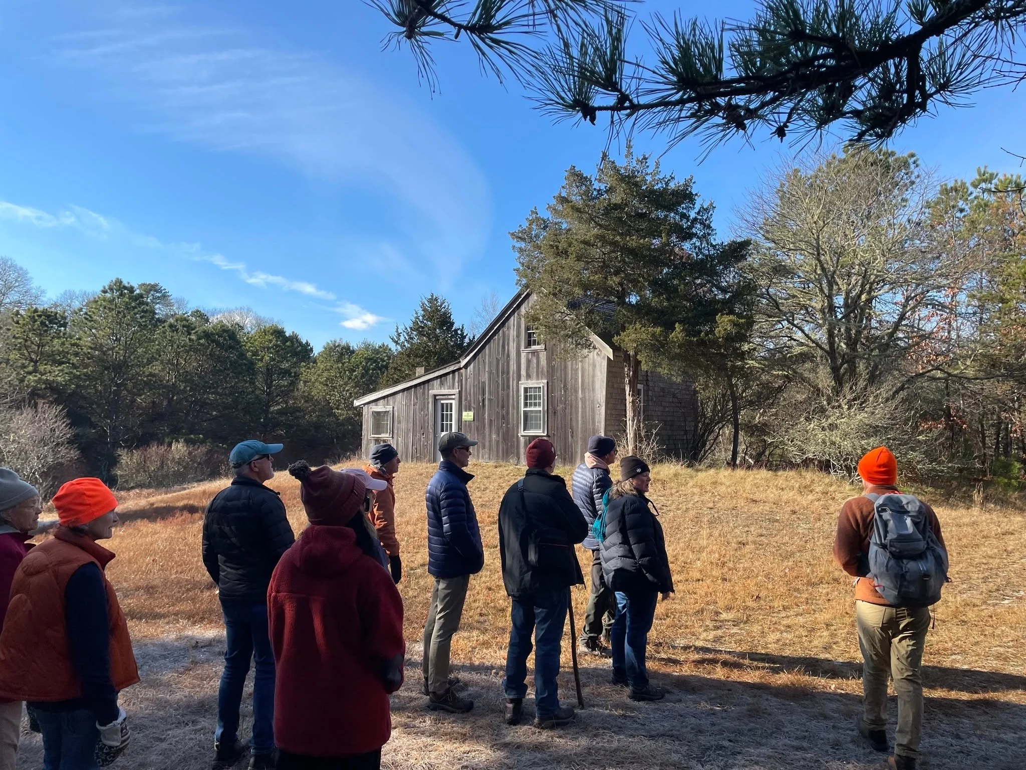 Sights from last weekend's Hike &amp; Hops at Old Field Pond Preserve in Bourne and @stonepathmalt! 🥾🍻

Thanks to volunteer hike leaders Skip Stuck and Justin Cifello of @bay_end_farm, whose combination of natural and historical knowledge gave hike