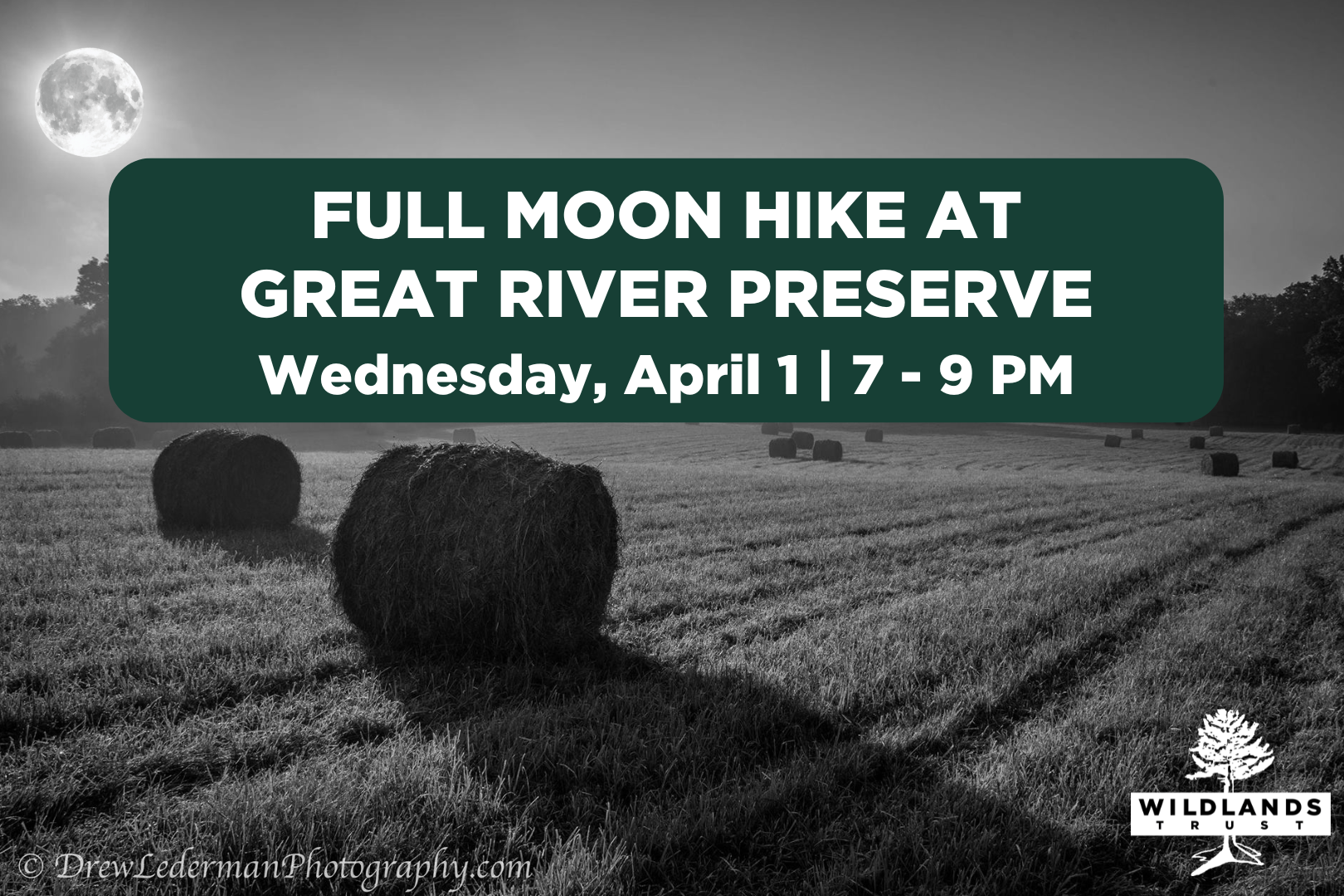 Full Moon Hike at Great River Preserve