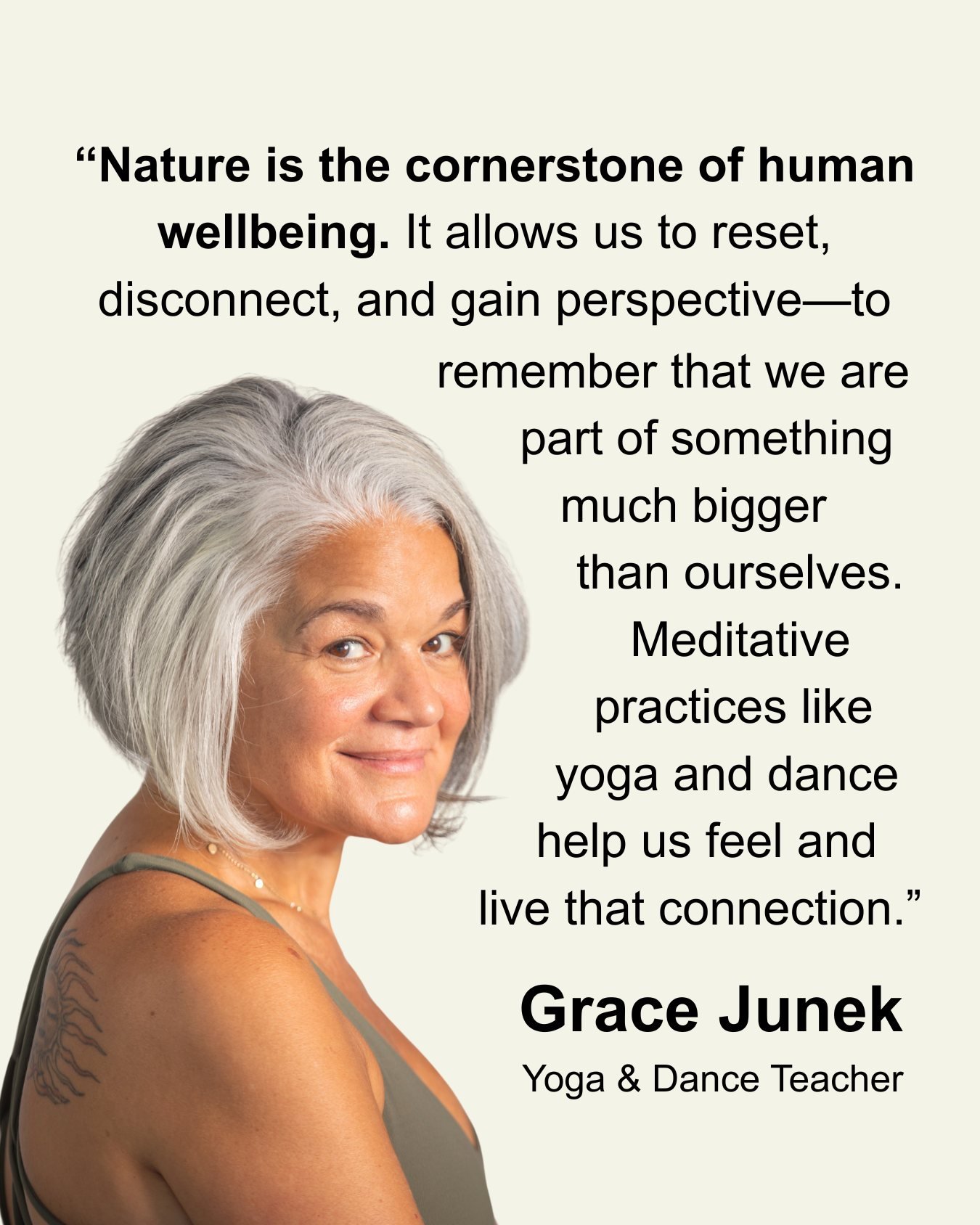 After her popular classes came to a halt in 2020, yoga and dance teacher Grace Junek (@beinspiredwithgrace) is back with two new programs at Davis-Douglas Farm: Yoga for WellBeing and Sole to Soul Movement. In advance of her return, we asked Grace ab