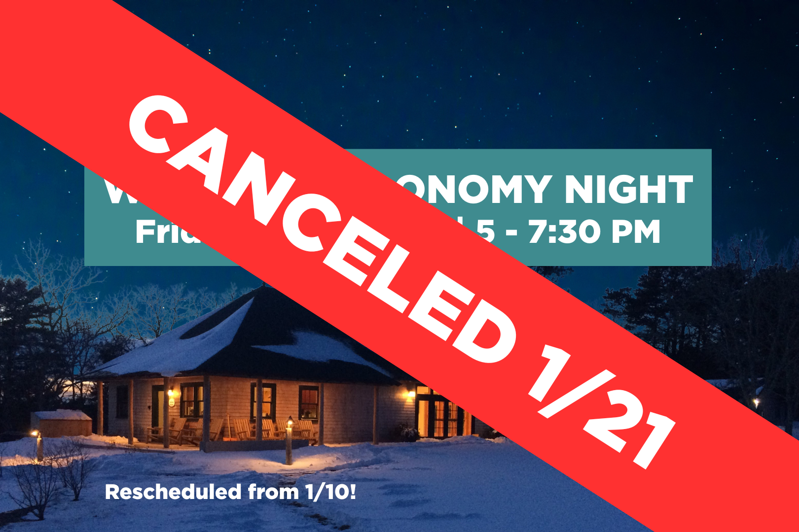 Winter Astronomy Night