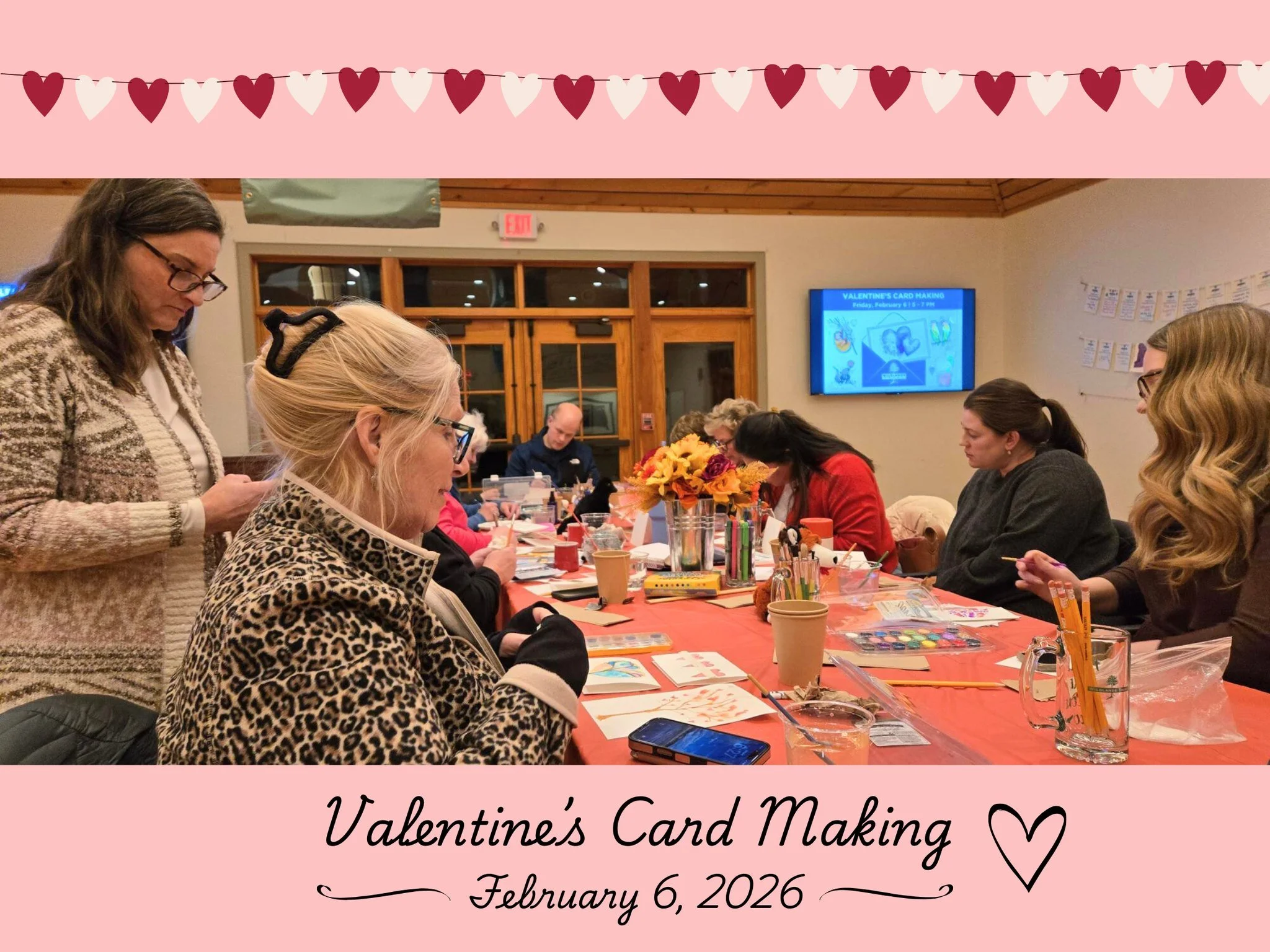 Happy Valentine's Day from Wildlands Trust! 💚

Botanical artist Tricia Cassady has been leading Wildlands programs for years now, but last week's Valentine's Card Making workshop felt like love at first sight. Thank you to Tricia and all who joined 