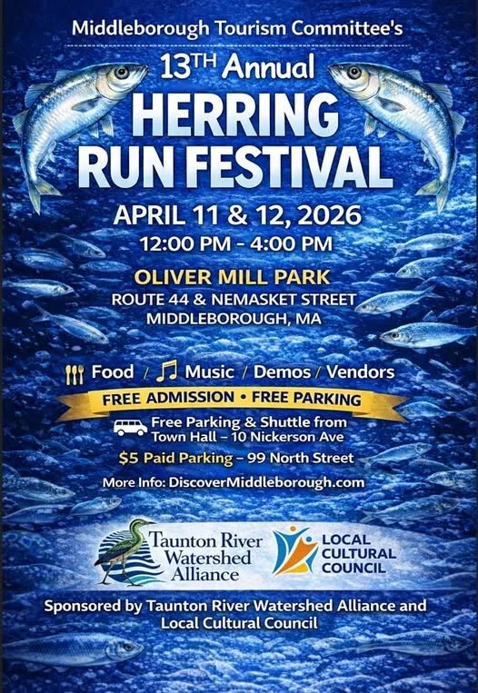 Middleborough’s 13th Annual Herring Run Festival