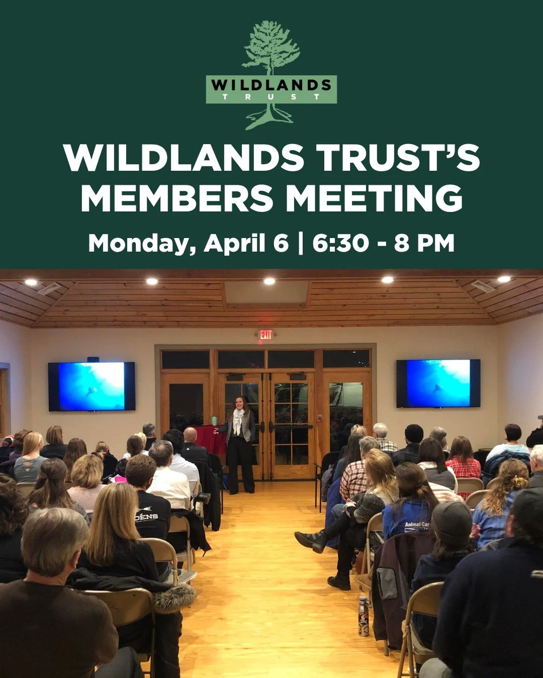 A reminder that our Members Meeting is this Monday! Learn how your support fuels our work and connect with your Wildlands community. 🌲

In person at Davis-Douglas Farm and online via Zoom. Those who join us in person will enjoy light refreshments an