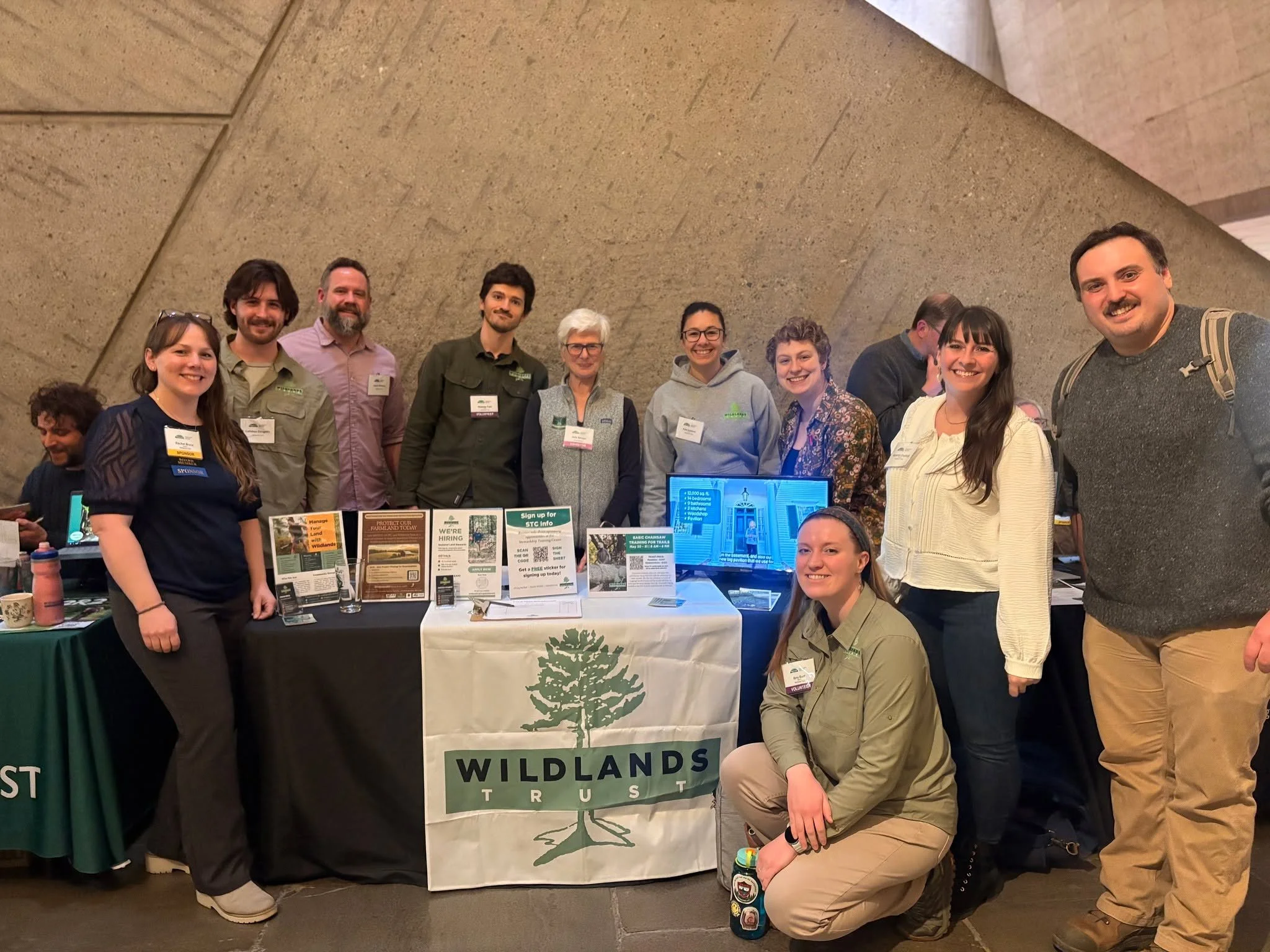 In March, Wildlands Trust staff and volunteers attended the 2026 Massachusetts Land Conservation Conference, hosted by @masslandtrustcoalition.
 
Wildlands is proud to sponsor this annual event, which brings together conservation partners from across