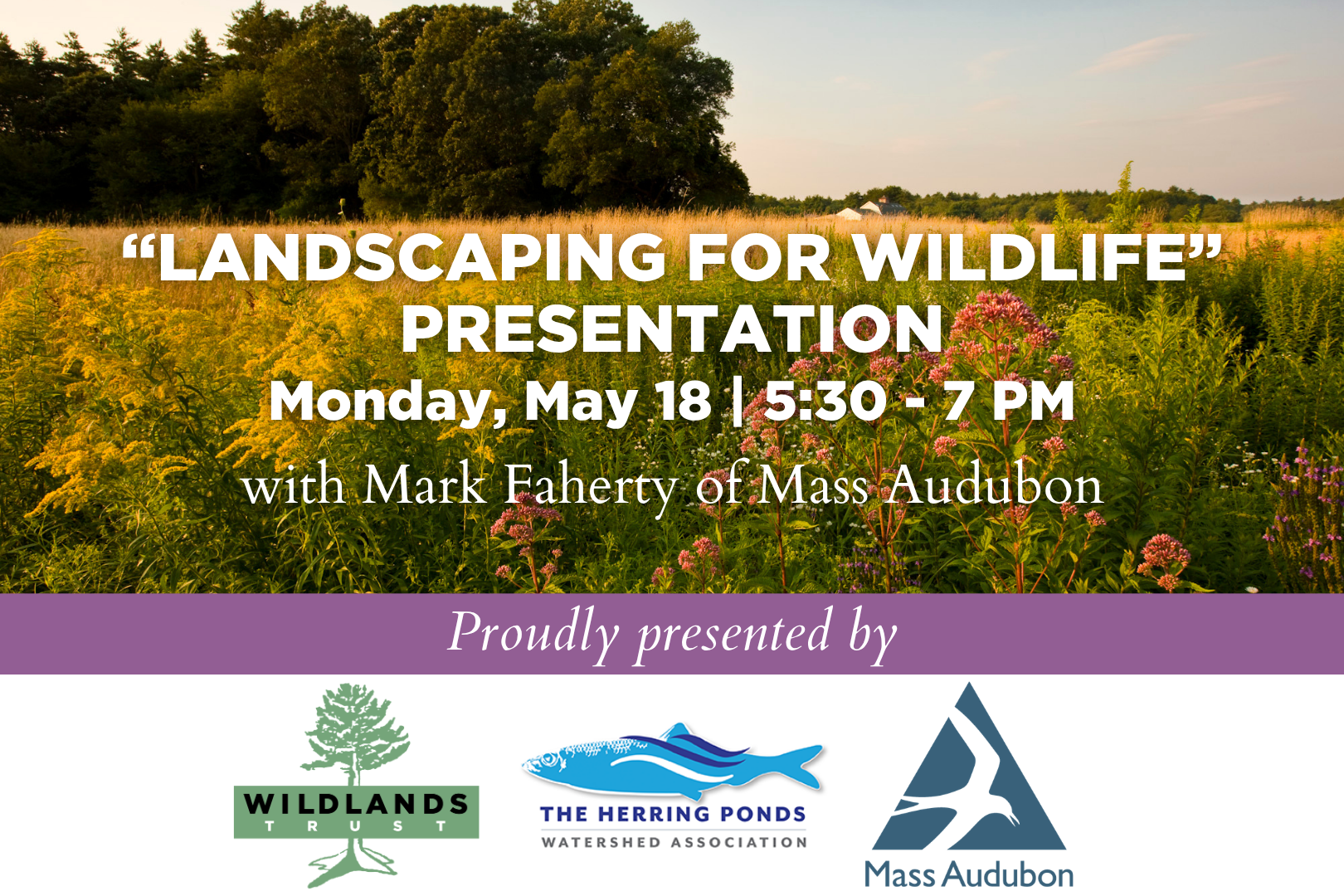 “Landscaping for Wildlife” Presentation