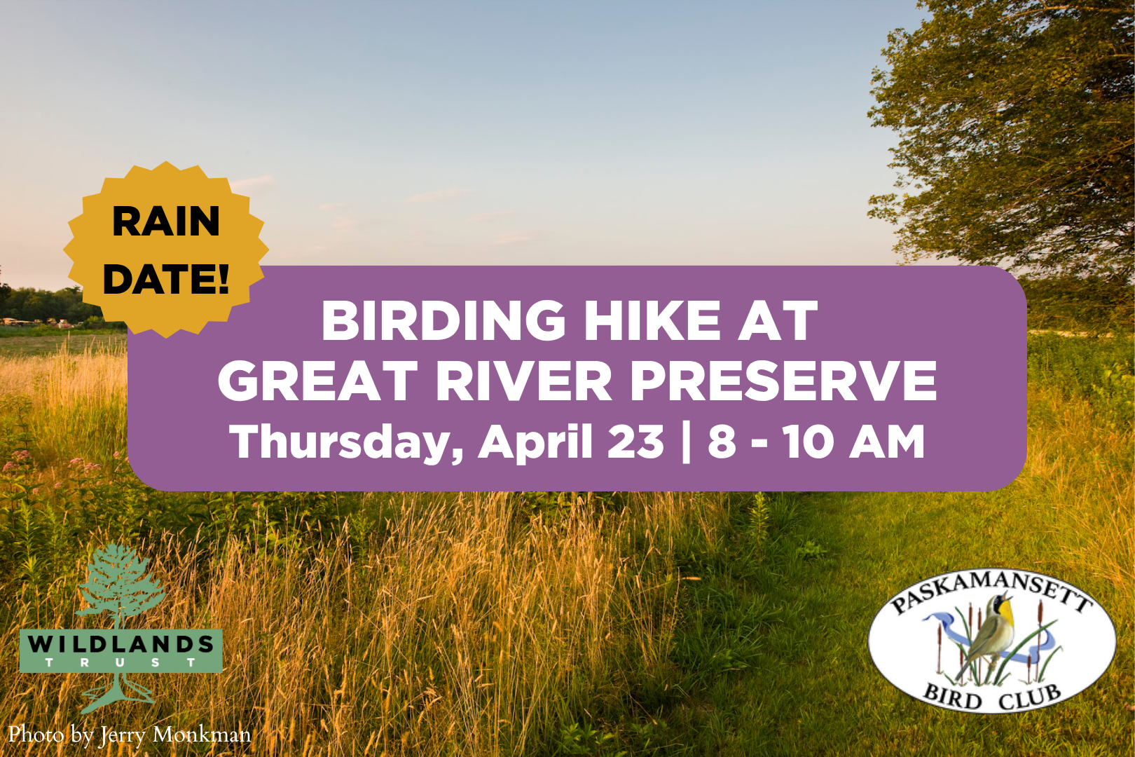 Birding Hike at Great River Preserve