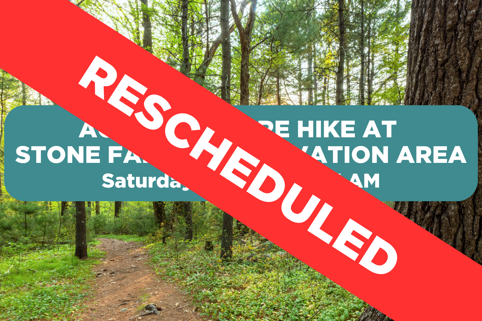 Access Nature Hike at Stone Farm Conservation Area