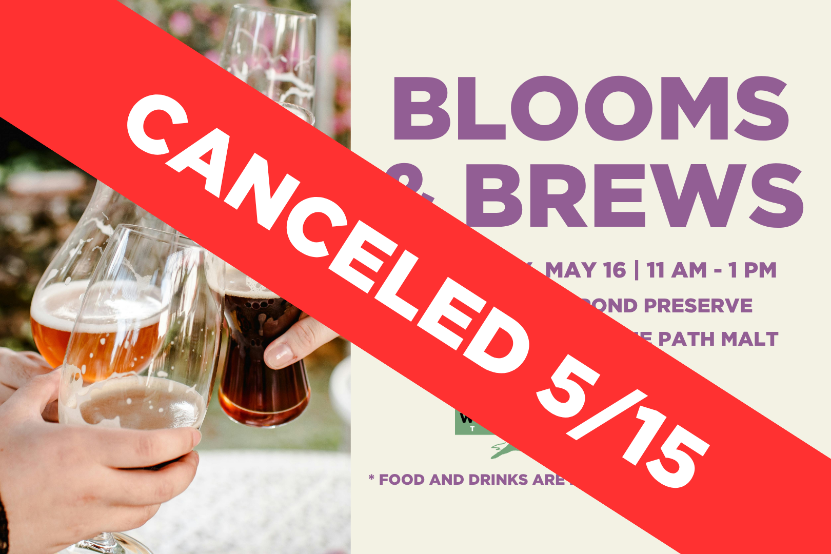 Blooms &amp; Brews at Old Field Pond Preserve