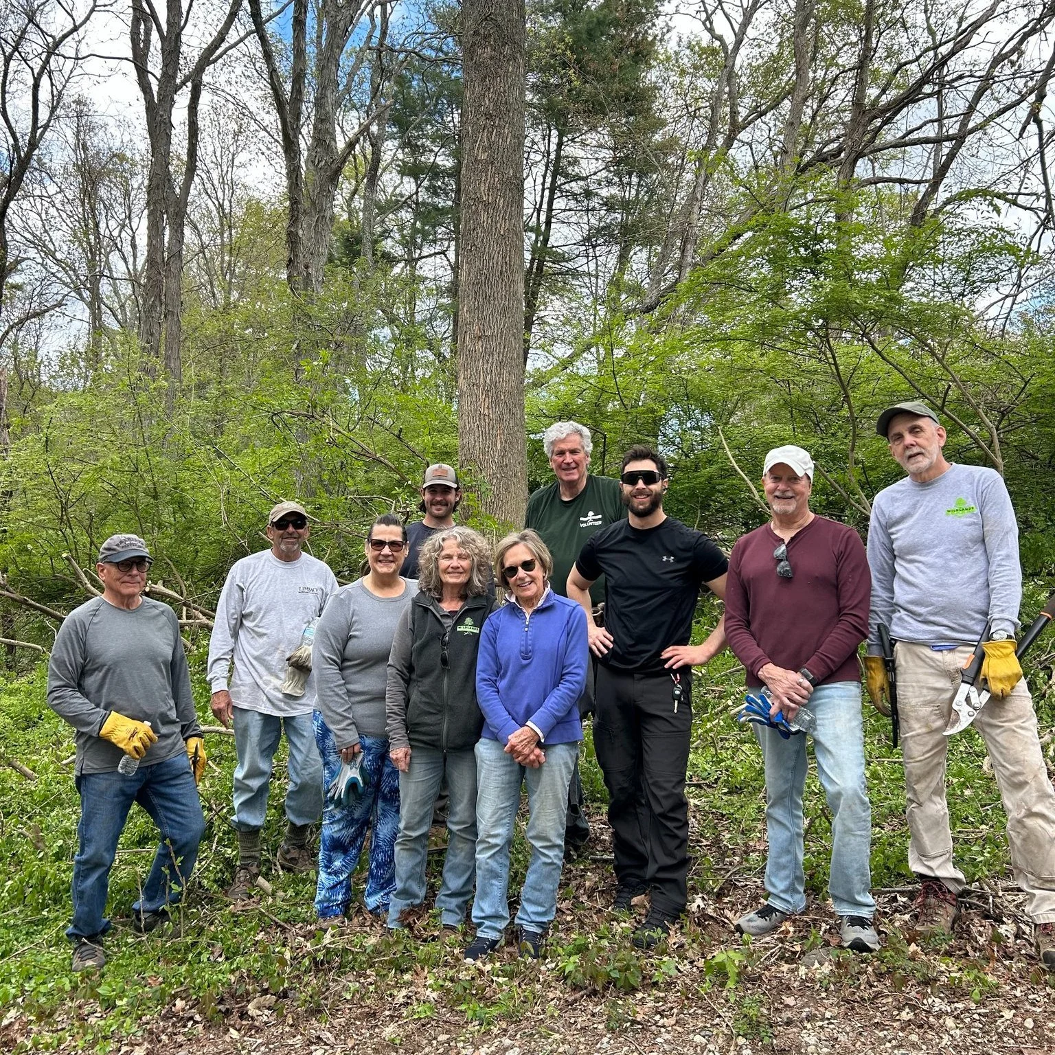 Our dedicated stewardship staff and volunteers worked hard to manage invasive winged euonymus, garlic mustard, multiflora rose, and other invasive plants along the trail at Willow Brook Farm during a recent VolunTuesday.

Our next volunteer opportuni