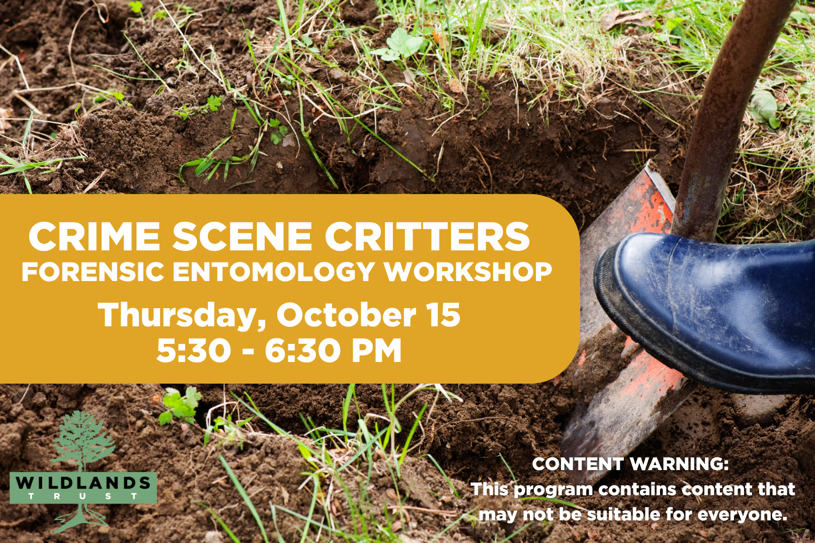 Crime Scene Critters: Forensic Entomology Workshop