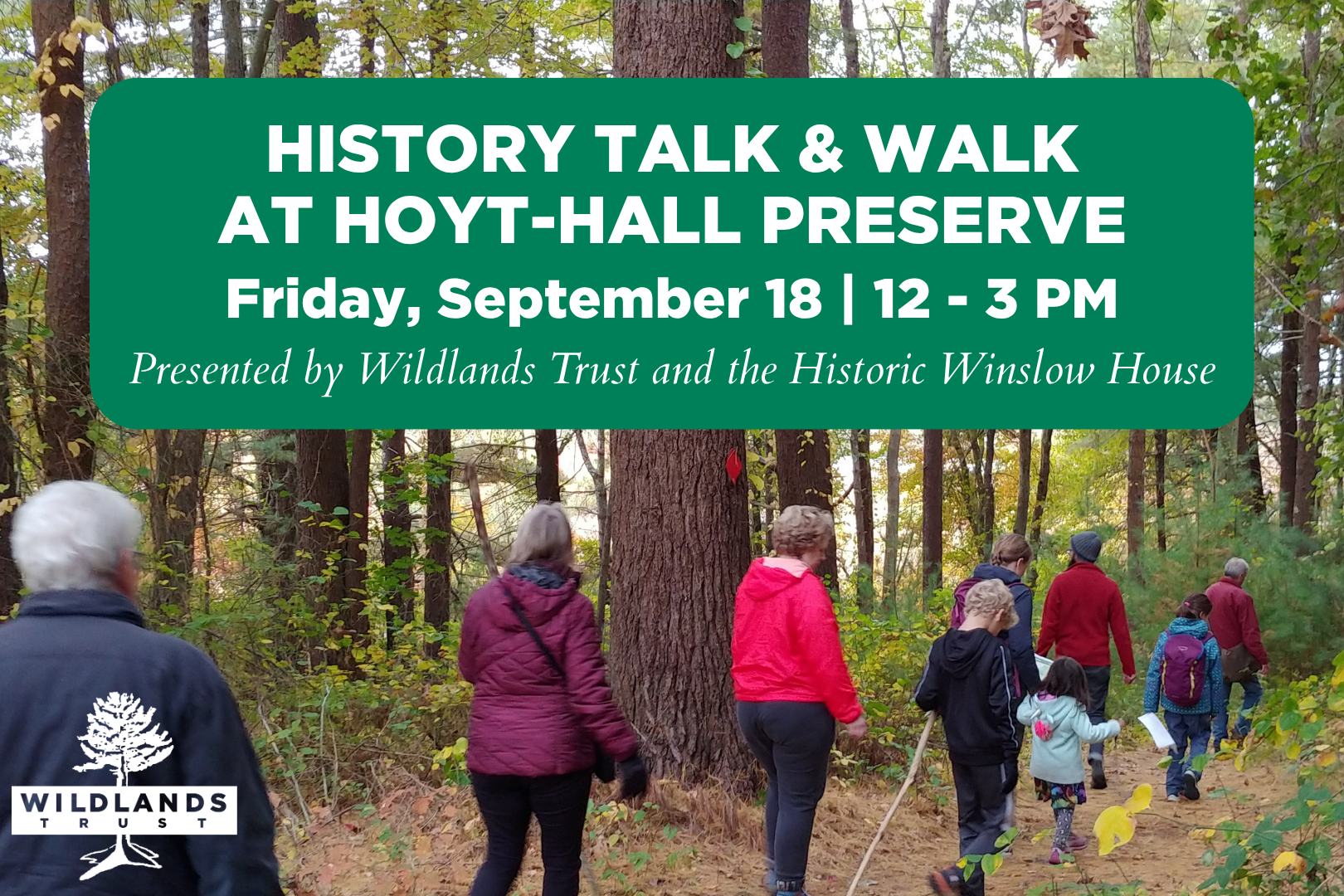 History Talk &amp; Walk at Hoyt-Hall Preserve
