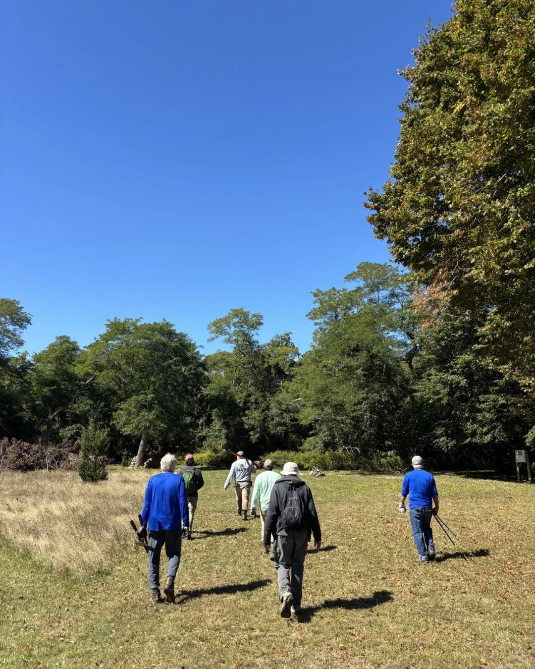 This past VolunTuesday, our Stewardship Team and some of our fantastic volunteers visited Clarks Island to support the Duxbury Rural and Historical Society. This group spent the day clearing vines and trees from the area around Pulpit Rock and along 