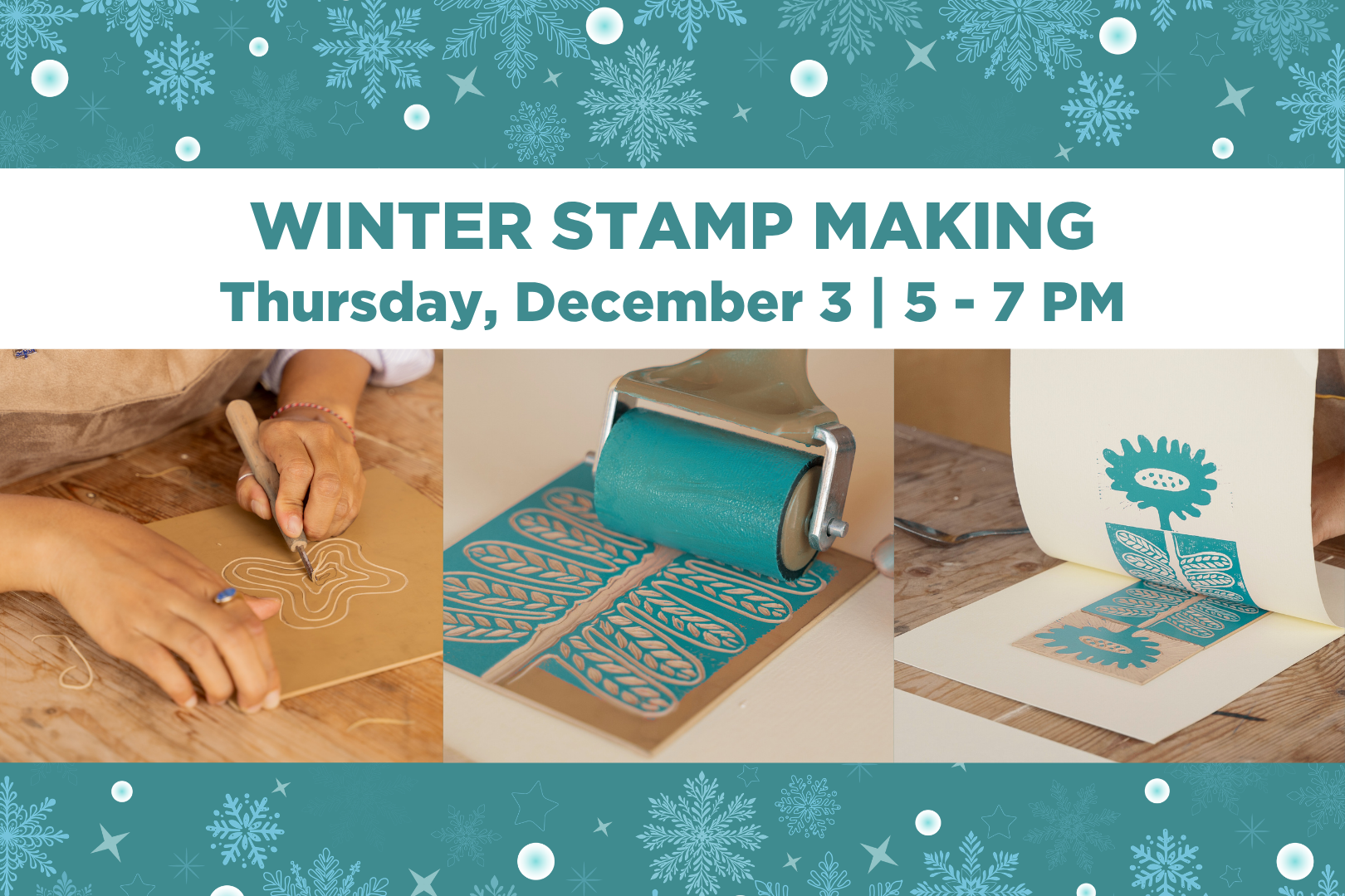 Winter Stamp Making