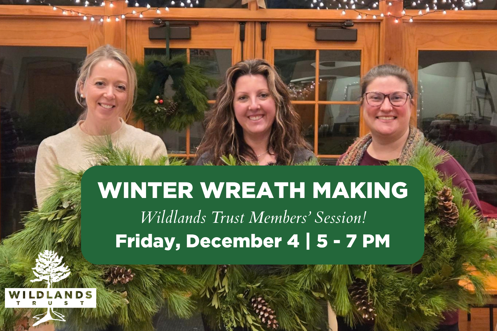 Winter Wreath Making Members’ Session