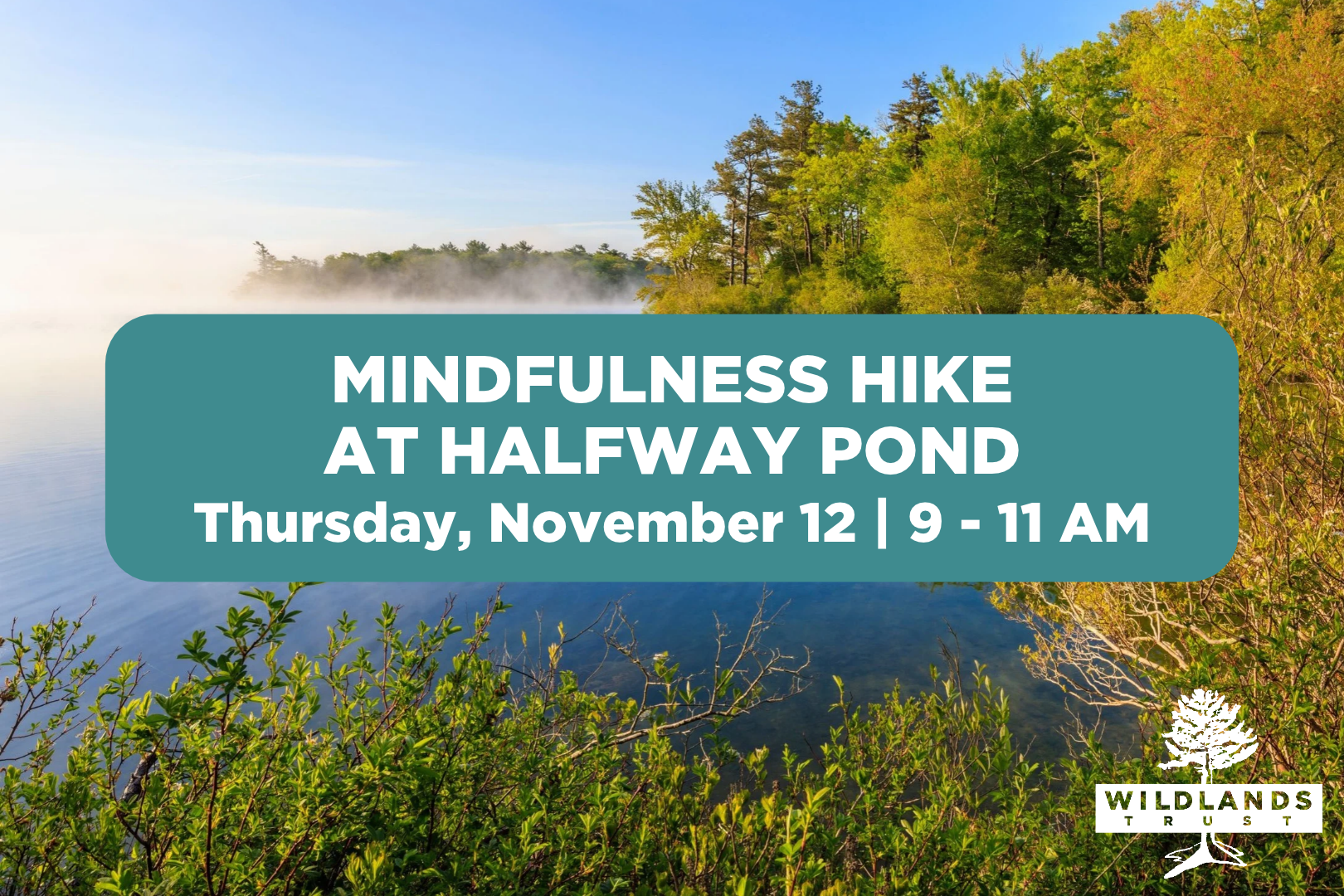 Mindfulness Hike at Halfway Pond