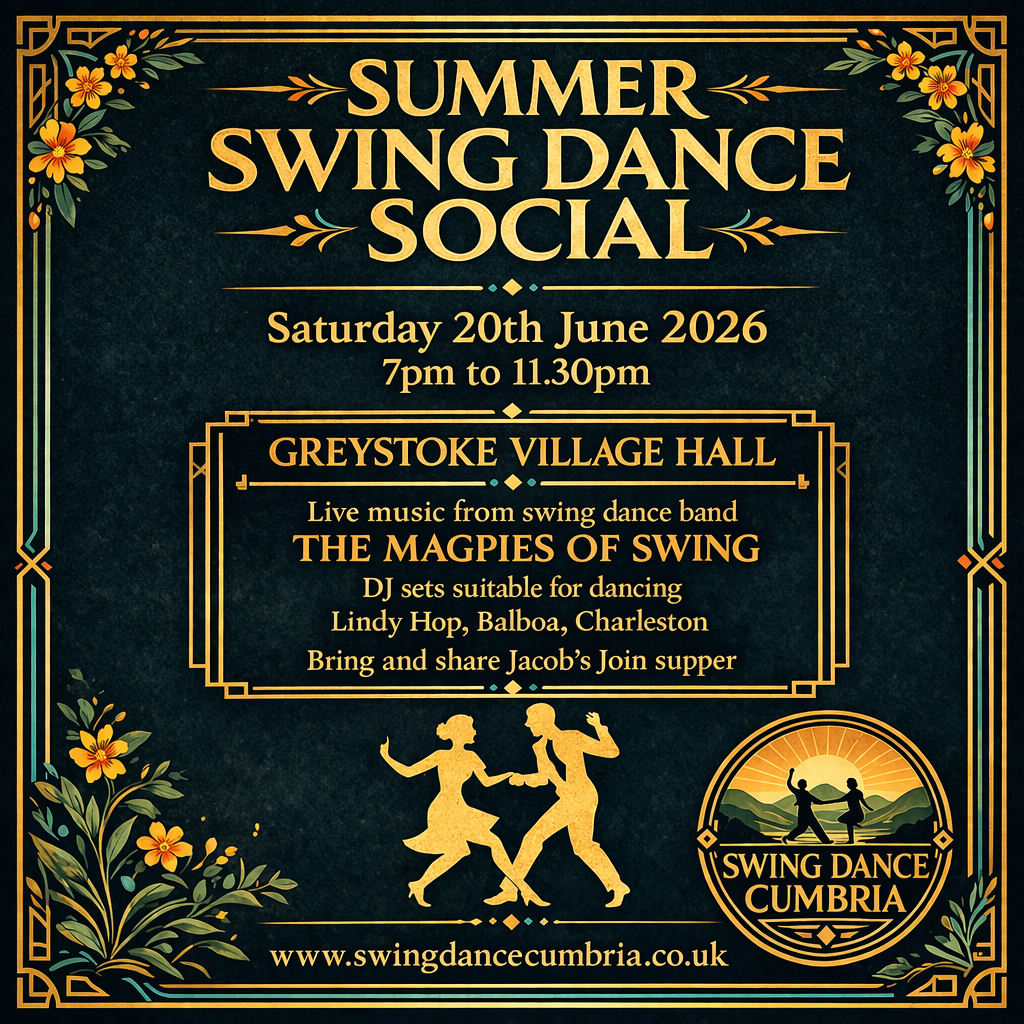 Swing Dance Cumbria Summer Party!