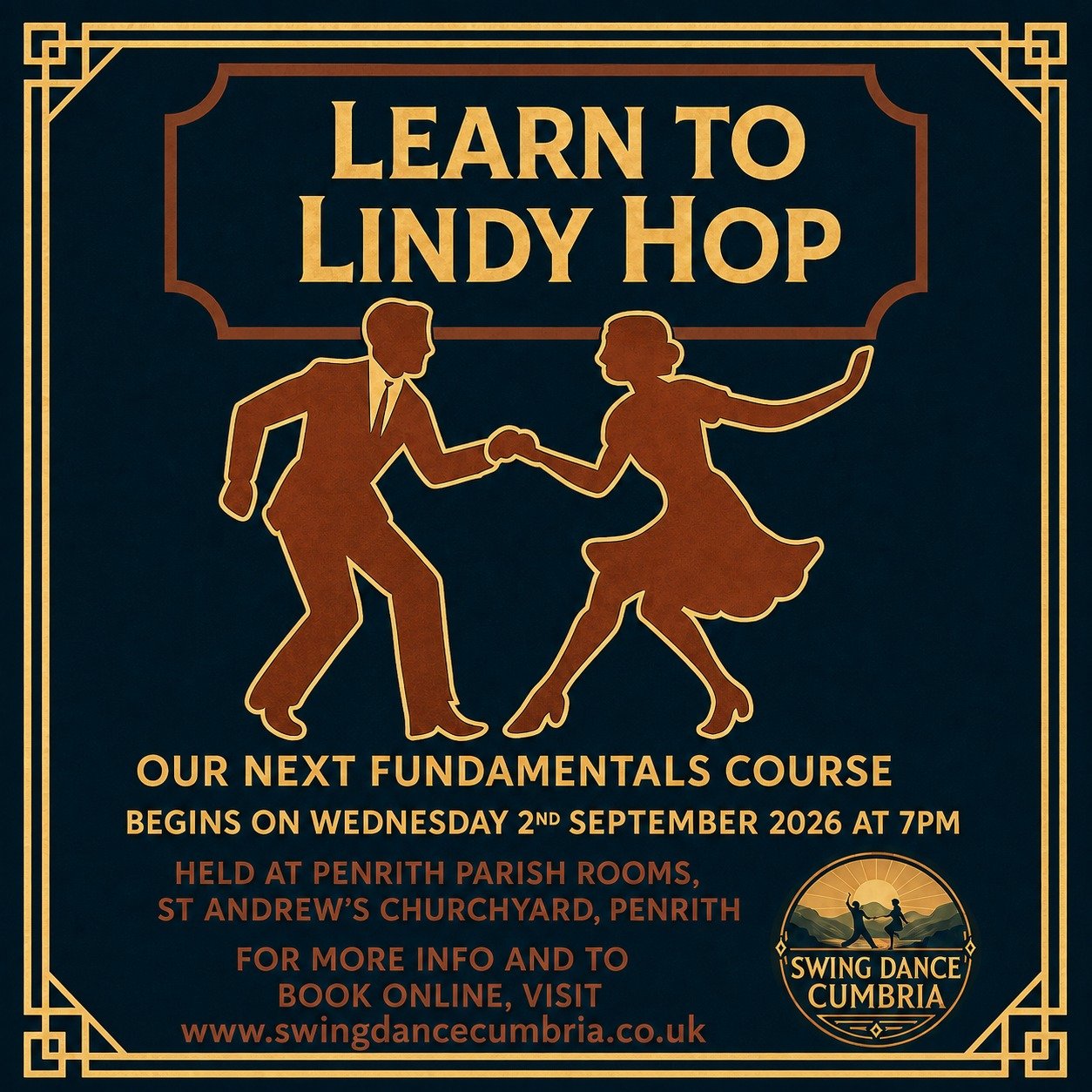 NEXT LINDY HOP COURSE  STARTS 2nd September