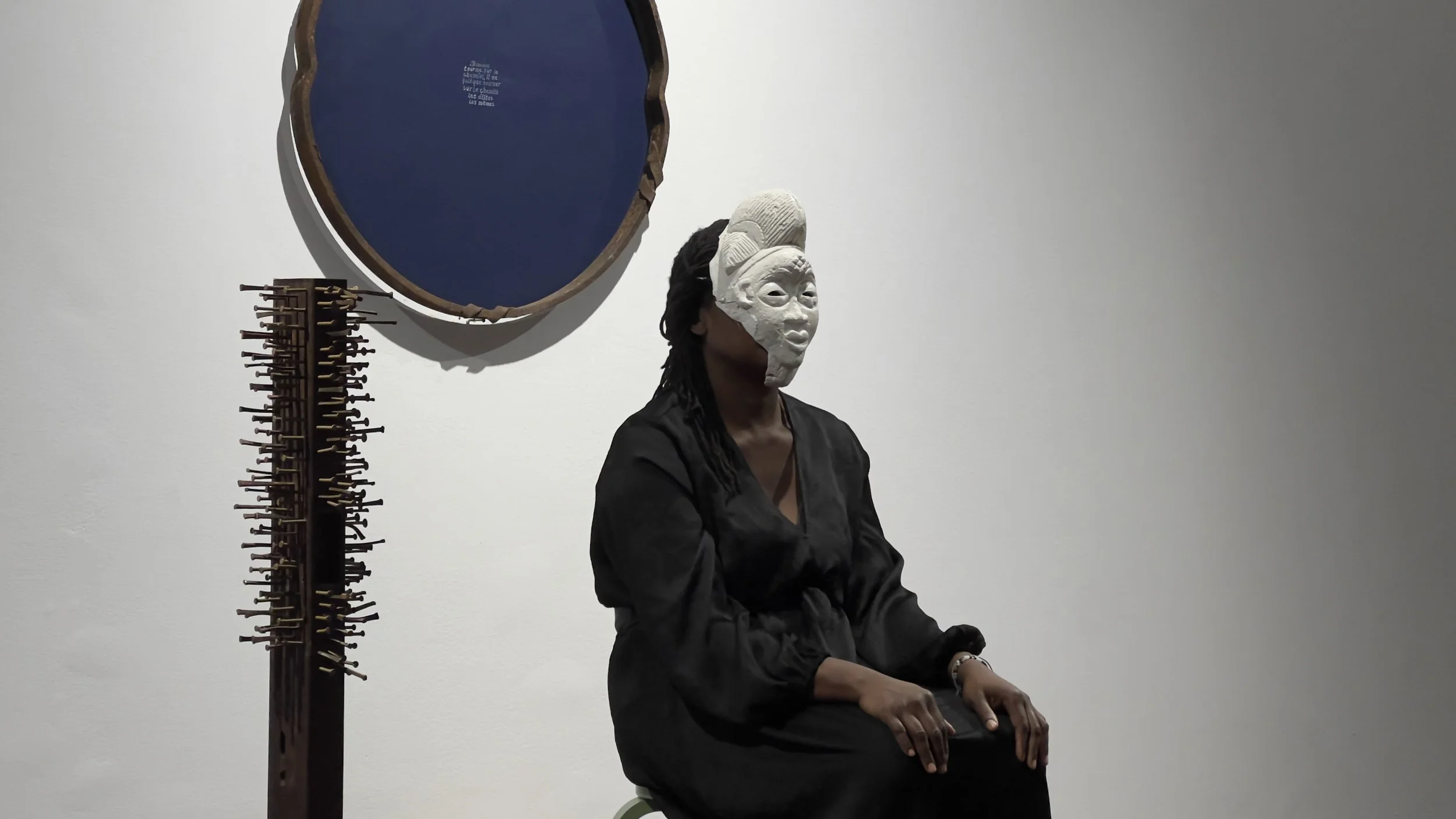 Performance avec Michèle Magema