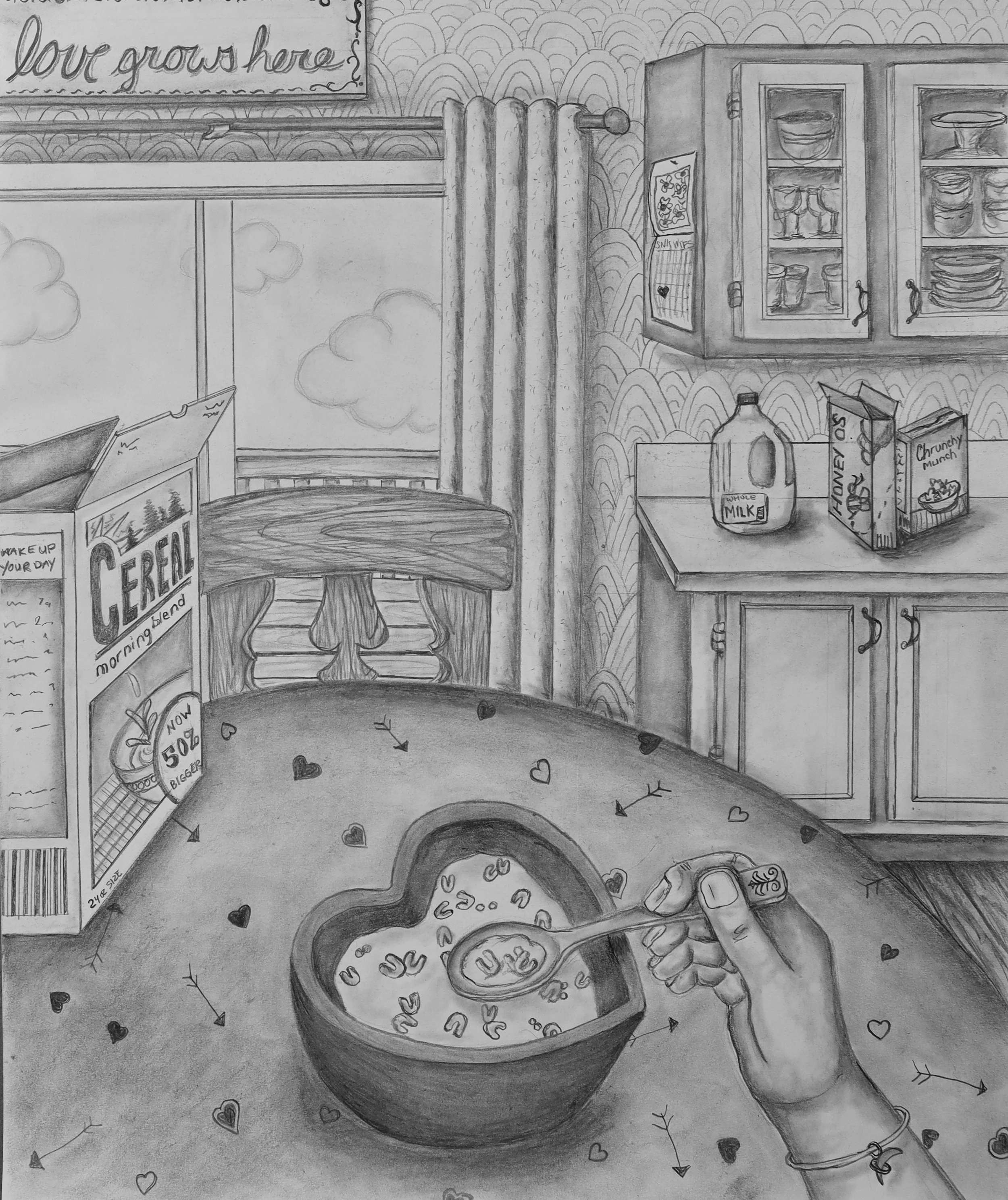 I Cerealously Love You. Happy Anniversary!