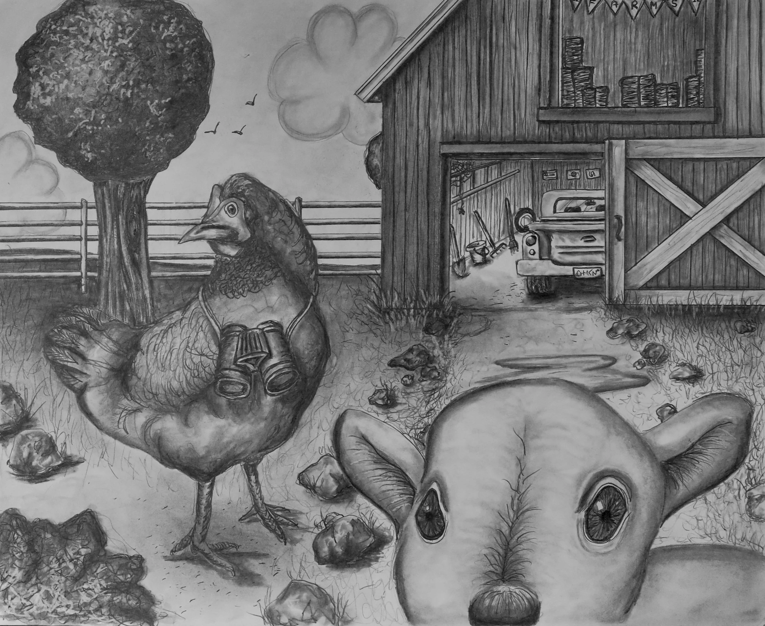 Just Chicken In On Ewe