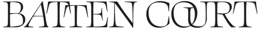Text reading 'BATTEN COURT' on a dark background.