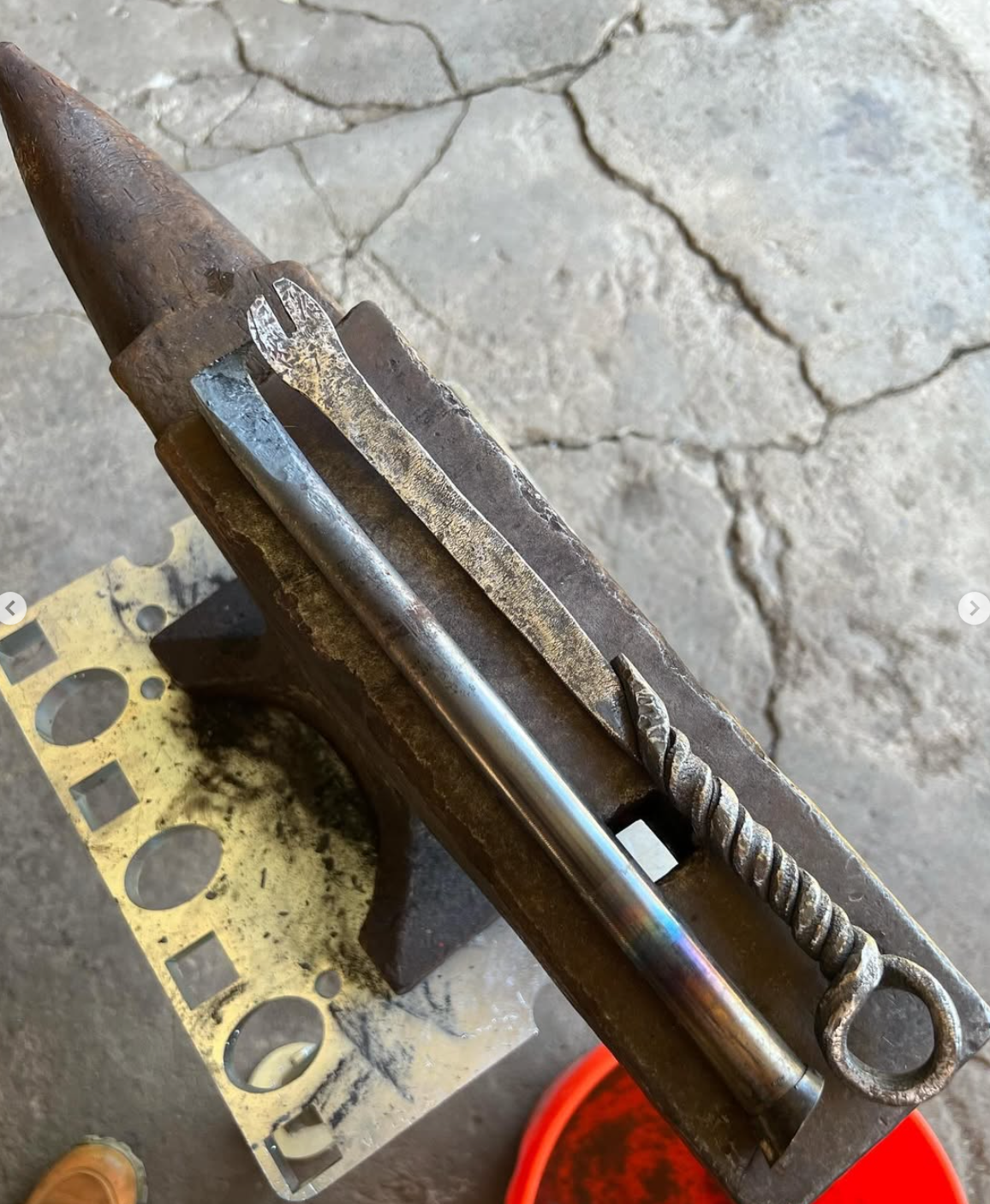 From gun barrell to weeding tool