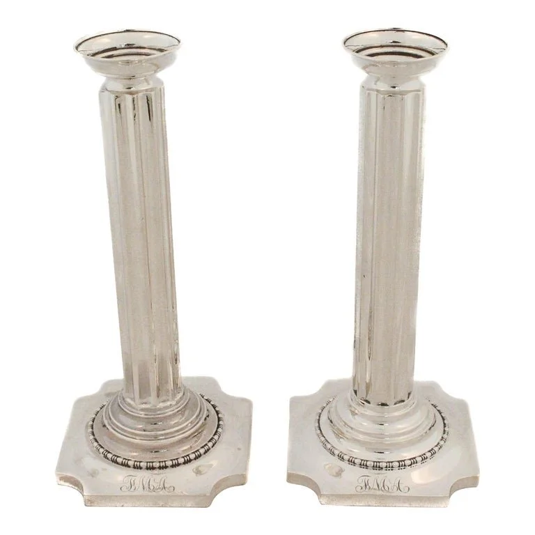 Sterling Silver Candlesticks
