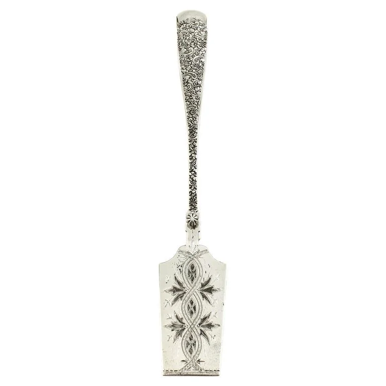 Sterling Silver Victorian Asparagus Tongs