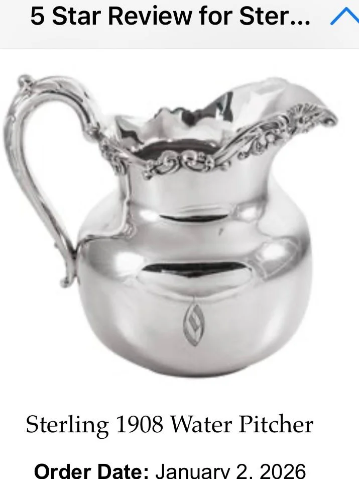 ⭐️ ⭐️ ⭐️ ⭐️ ⭐️ #sassonfinesilver #silverdealerextraordinaire