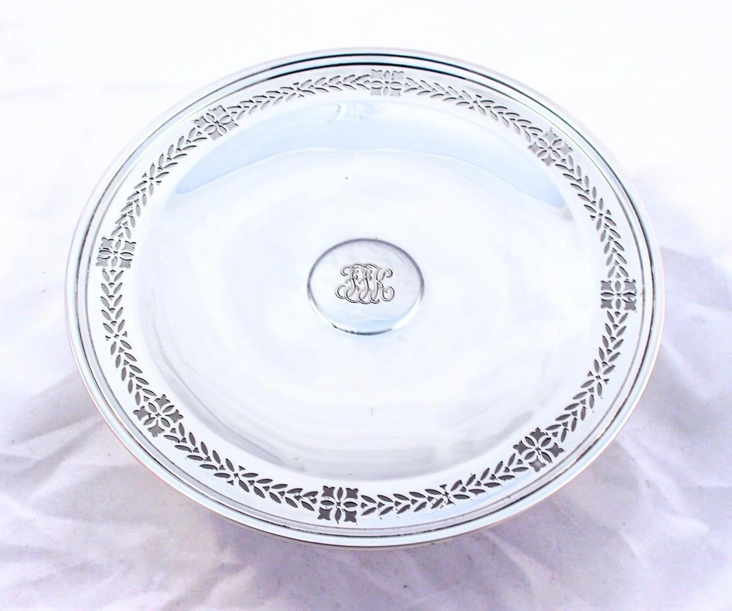 A classic never goes out of style.

This elegant sterling silver tazza by Tiffany &amp; Co. embodies the refined restraint that has long defined the firm&rsquo;s tableware. Raised on a graceful pedestal base, the shallow bowl is framed by a delicatel
