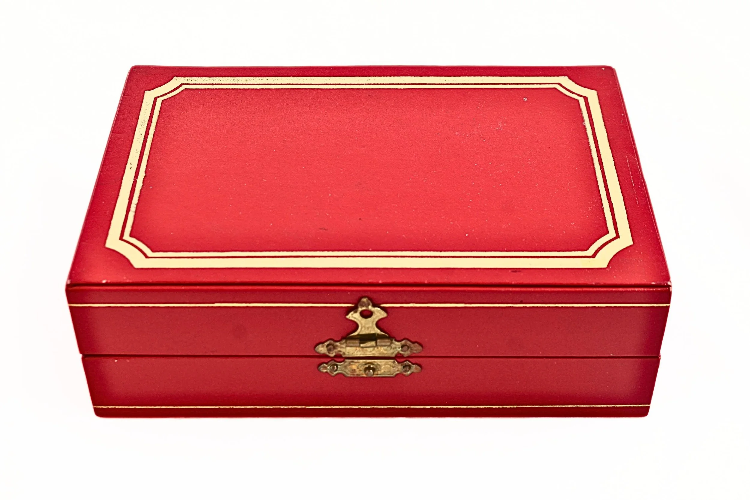 A sterling silver baby brush and comb set is already a timeless gift&mdash;but when it bears the name Cartier and remains preserved in its original presentation box, it becomes something truly special.
This elegant vintage set features a sterling sil
