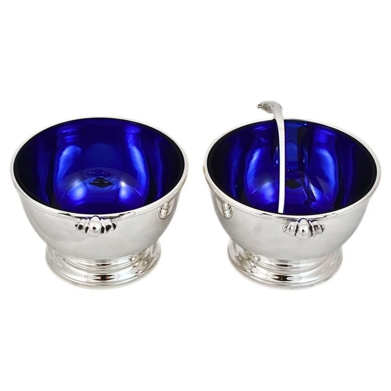 Pair of Sterling Silver Sauce Bowls