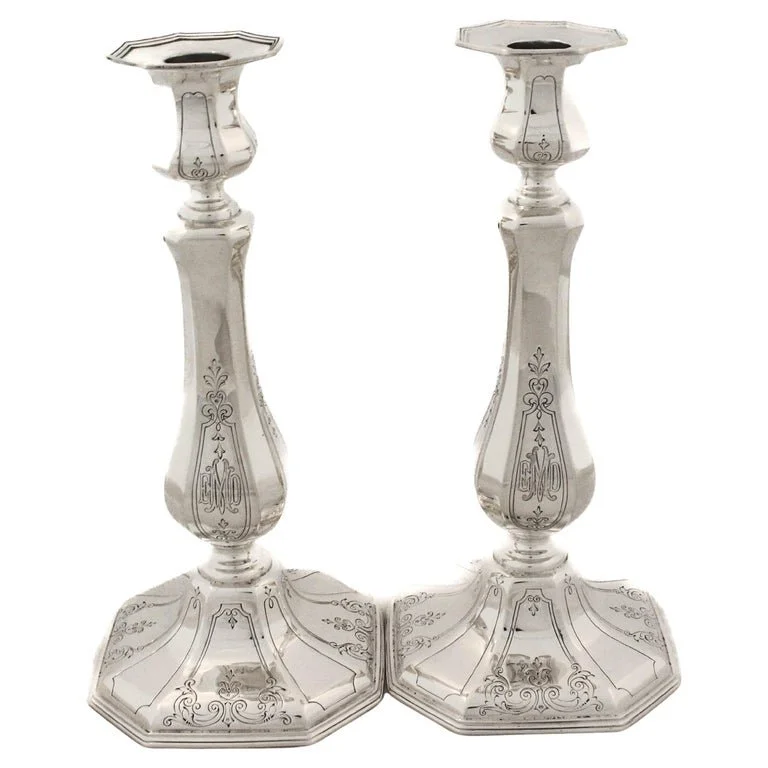 Sterling Silver Candlesticks
