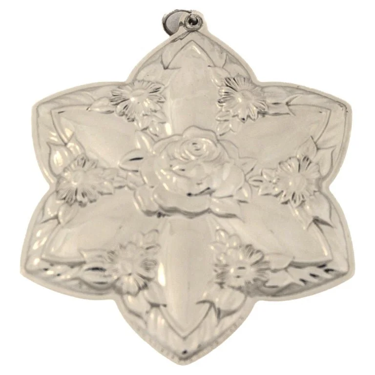 Sterling Silver Christmas Ornament