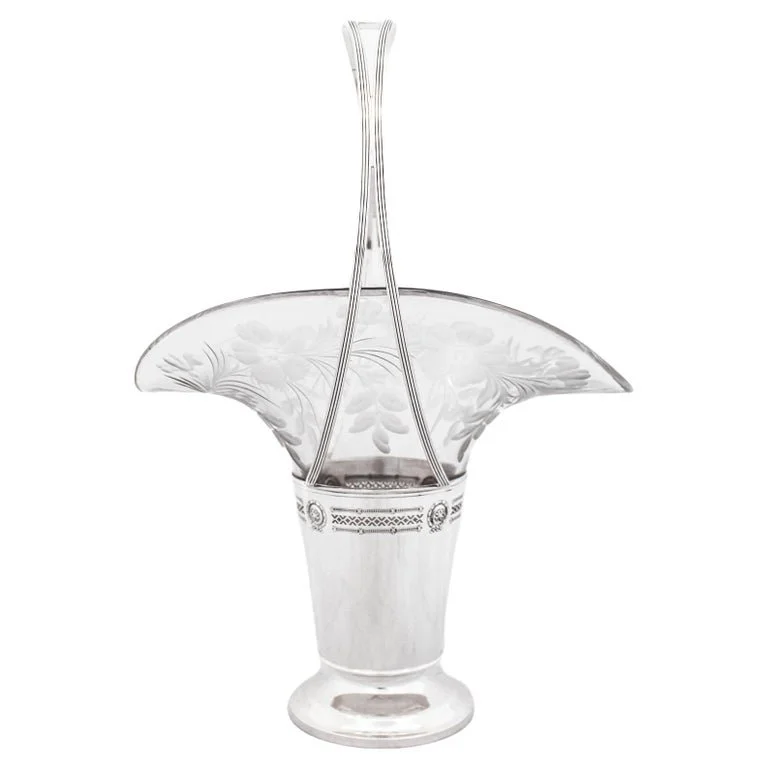 Sterling Silver Vase/Basket