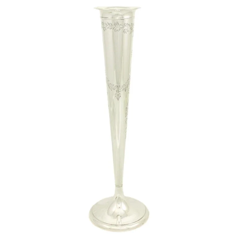 Sterling Silver Vase