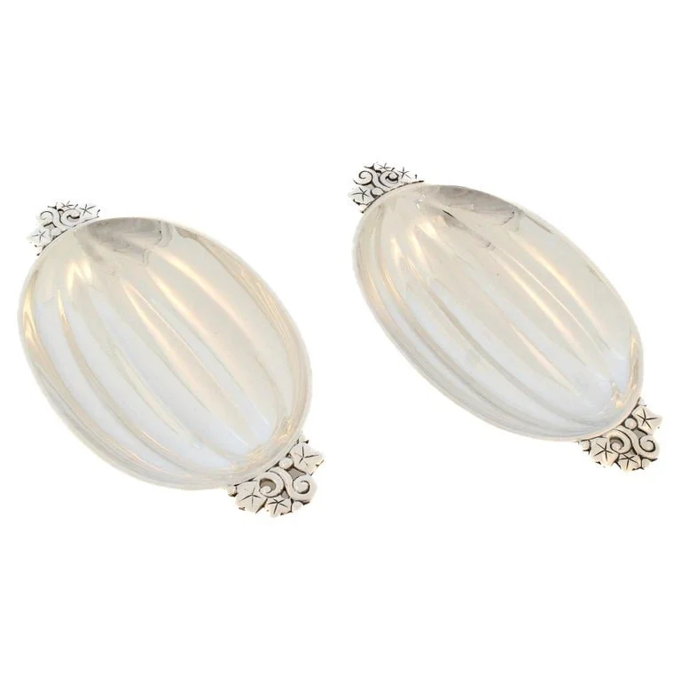 Tiffany & Company Sterling Silver Oval Dishes – Pair