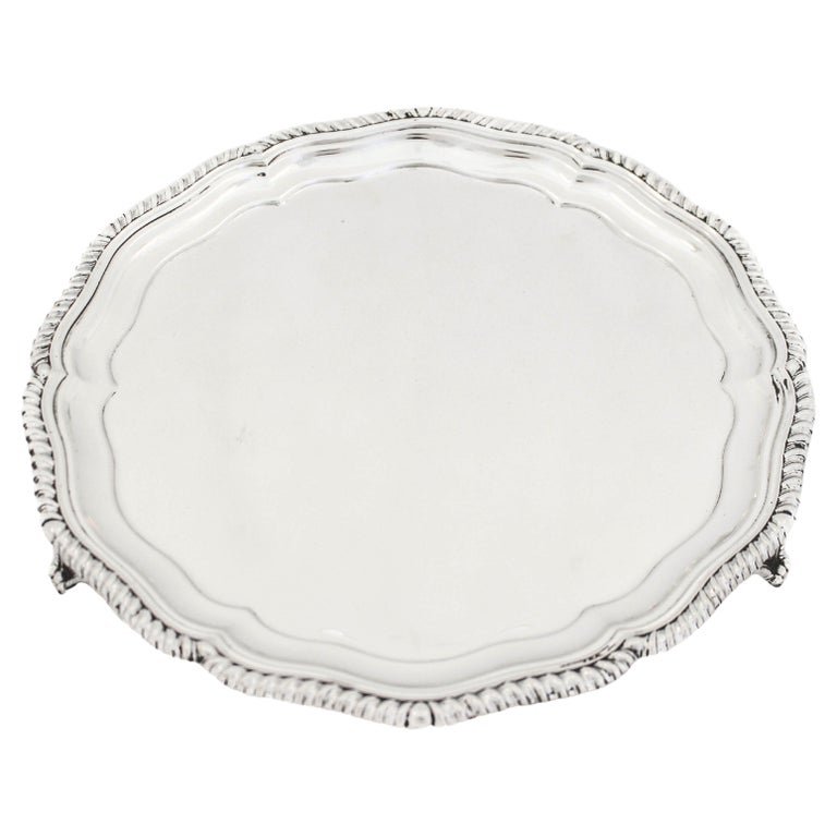 Sterling Silver English Salver