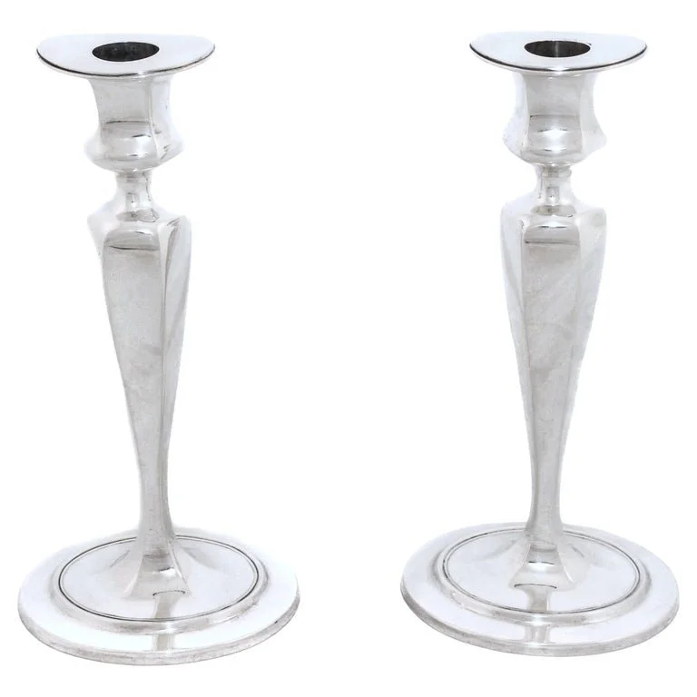 Sterling Silver Tiffany & Co Candlesticks