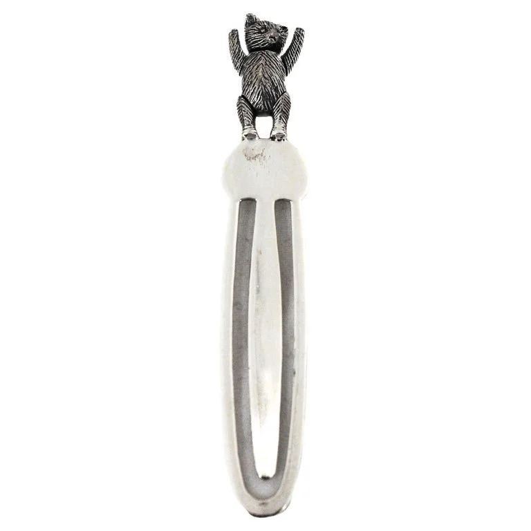 Sterling Silver Teddybear Bookmark