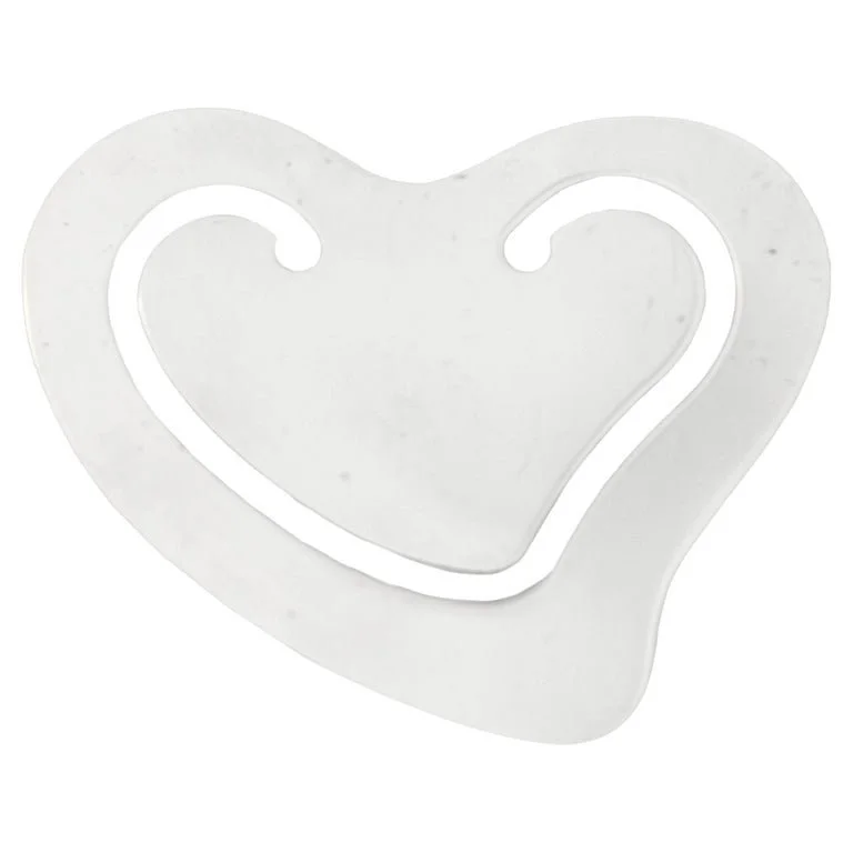 Sterling Silver Tiffany Heart Bookmark