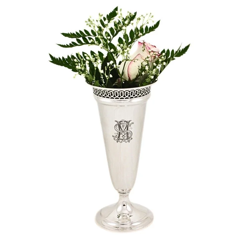 Sterling Silver Vase
