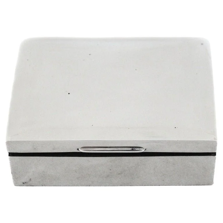 Sterling Silver Men’s Jewelry Box