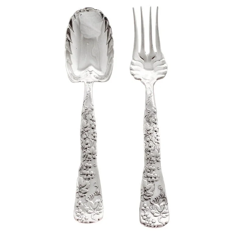 Sterling Silver Tiffany & Co Spoon and Fork Set
