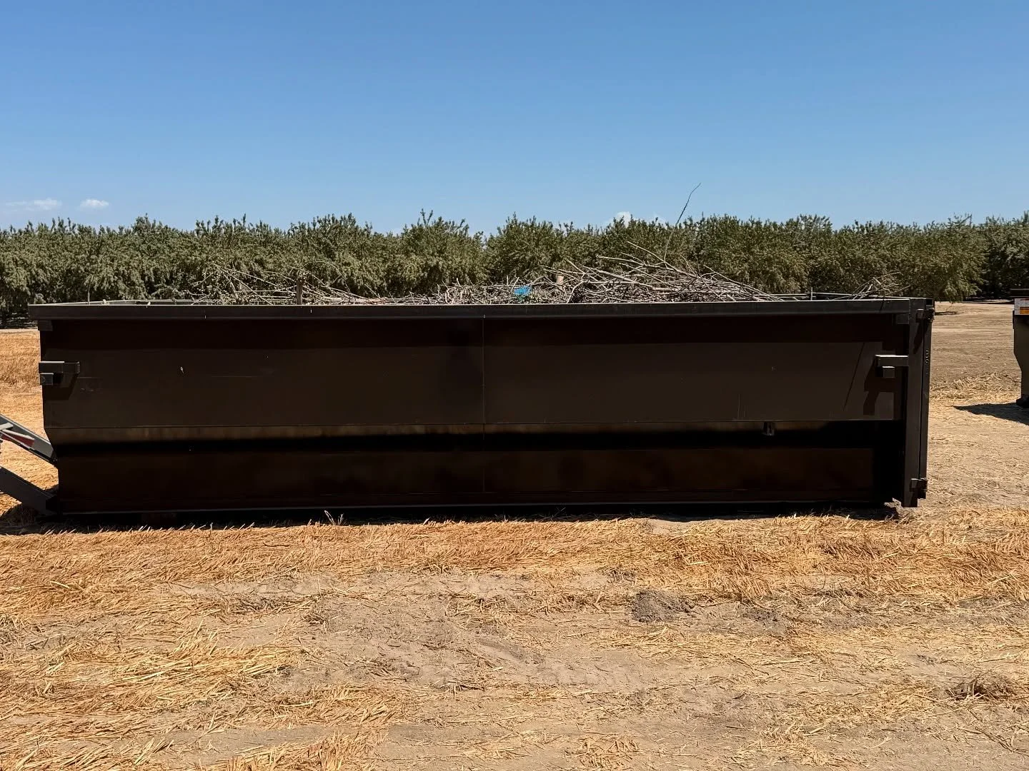 Another swap out! This harvest season has been busy! If you need to get rid of green waste we have a solution for you! We offer rentals for any duration of time as well as annual contracts. Message or call us today for more info!