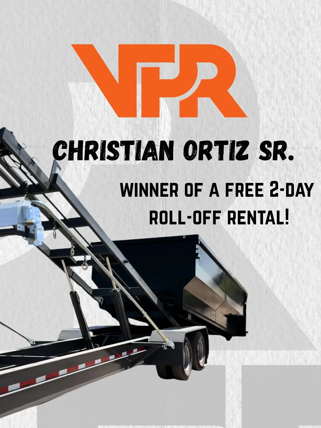 🎉Congratulations @cortiz74! 🎉
This month we hosted a giveaway. Like many others, Christian followed our account, liked, commented, and shared our instagram post and followed our account!
@cortiz74’s name was randomly selected via a third pa
