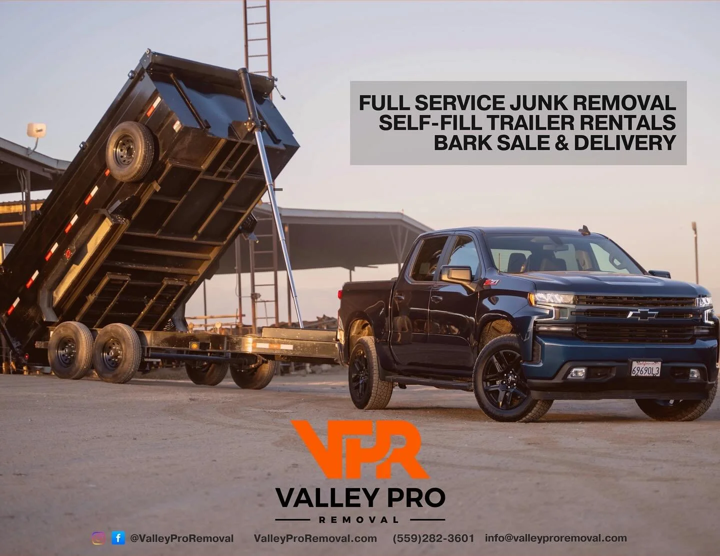 Hop on our schedule for dump trailer services!