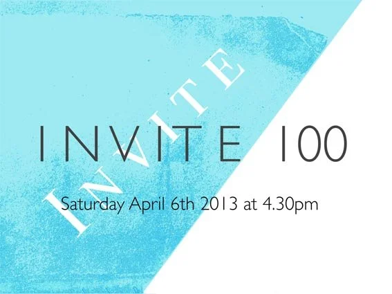 I N V I T E 100