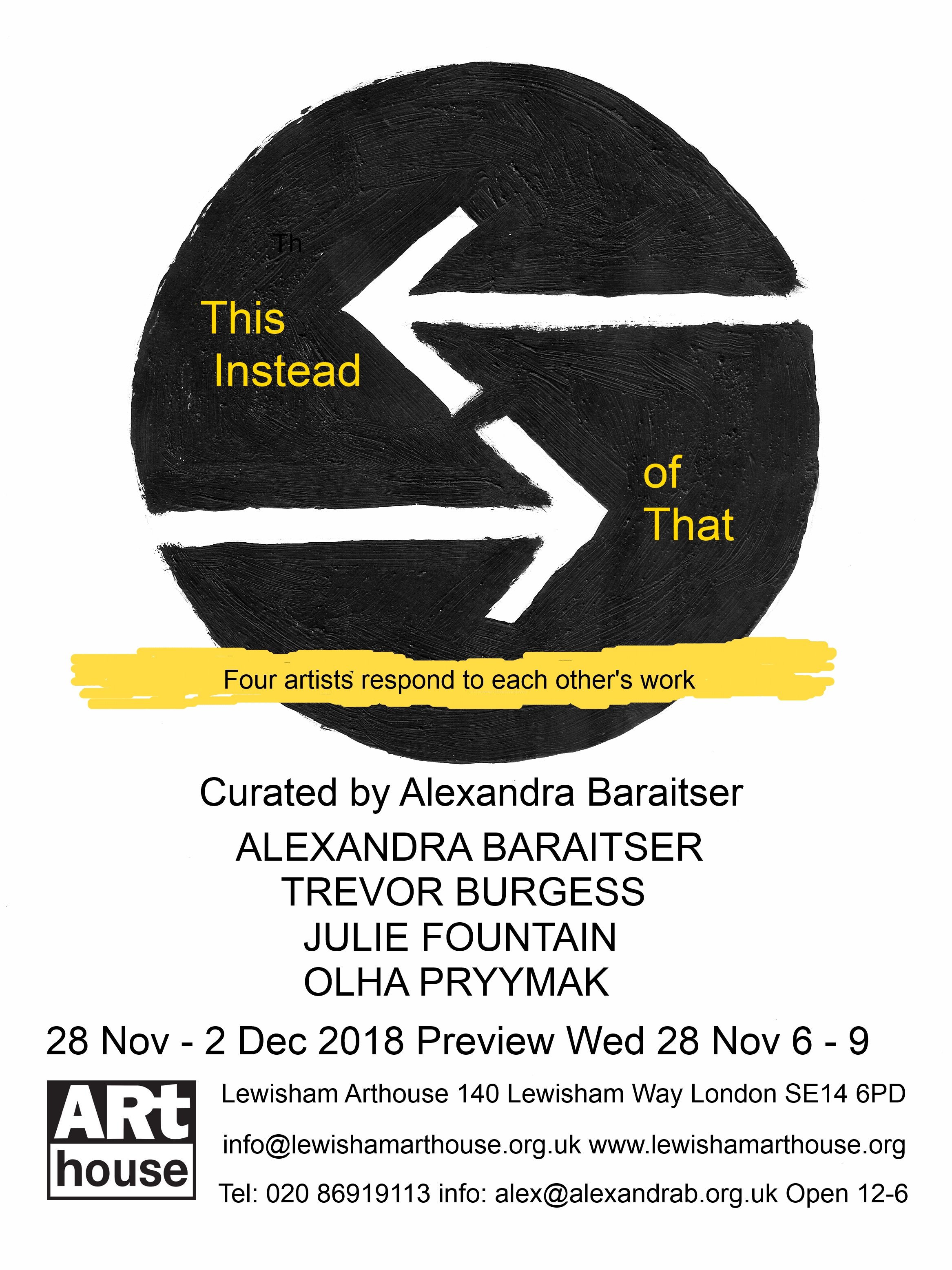 This Instead of That